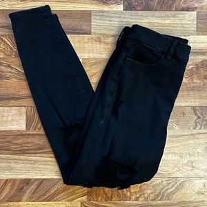 American Eagle Next Level Curvy High-Waisted Ripped Jegging - 8 regular